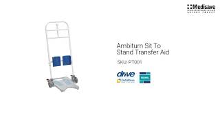 Ambiturn Sit To Stand Transfer Aid PT001 [upl. by Eehtomit]