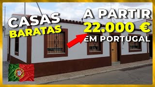 CASAS BARATAS EM PORTUGAL  FINANCIAMENTO Santarém [upl. by Ardnekat]