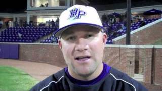 High Point baseball gets a win over VCU [upl. by Esirtal]