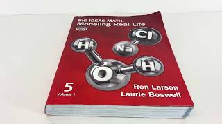 Big Ideas Math Modeling Real Life Grade 5 Student Edition Volume 1 by Larson [upl. by Campball]