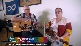 Quesnel Arts Council Presents  Metis Fiddlers Amy Robertson amp Ken Taylor [upl. by Neil]