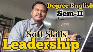 Leadership  Degree english Sem 2 [upl. by Quinton]