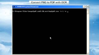 VeryPDF Image to PDF OCR Converter Command Line [upl. by Arvo276]