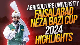 Agriculture University Faisalabad Neza Baazi Championship 2024 Highlights  S Sultan Bahadar Aziz [upl. by Mile263]