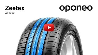 Tyre Zeetex ZT1000 ● Summer Tyres ● Oponeo™ [upl. by Whalen]