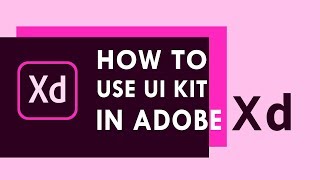 How to Use UI KIT in Adobe XD in Hindi [upl. by Chicky]