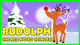 Rudolph the Red Nosed Reindeer Song with LYRICS  Rulolph Song  Tickling Toddlers [upl. by Jezebel]