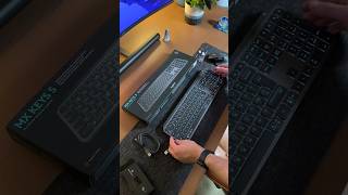 MX Keys S Logitech Keyboard Unboxing Logitech MXKeys unboxing desksetup [upl. by Sacul]