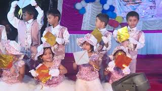 PATA PATA GALIPATA KANNADA SONG DANCE PERFORMANCE BY PRE PRIMARY STUDENTS [upl. by Nnel]