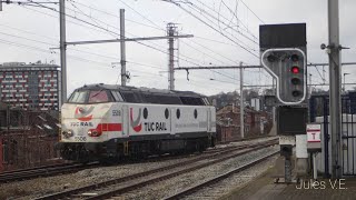 Trains en gare dAngleur Décembre 2022 [upl. by Iba]