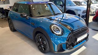 New MINI Cooper JCW Line 2022  FIRST LOOK amp visual REVIEW Facelift [upl. by Gascony]