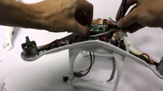 DJI Phantom 2 mini iOSD and Immersion RC transmitter installation [upl. by Zamora841]