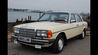 Mercedes 230e 1985 Guide £4000£5000 [upl. by Cutty]