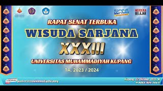 WISUDA SARJANA KE XXXIII UMK TA 2023  2024 [upl. by Vizzone]