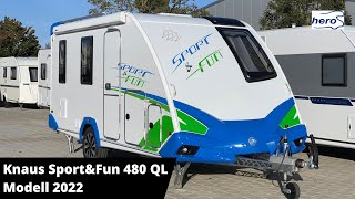 Knaus SportampFun 480 QL Modell 2022 [upl. by Ailedroc413]