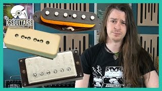 Single Coil vs P90 vs Humbucker Whats The Difference [upl. by Cullin609]