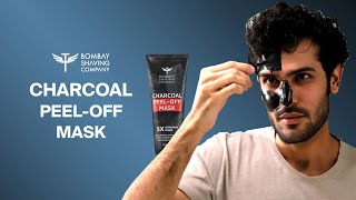 Charcoal Peel Off Mask  Bombay Shaving Company [upl. by Ezekiel]