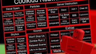 Roblox require script showcase c00lkid Gui [upl. by Aicened314]