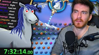 I speedrun Peggle but Twitch Chat shoots half my shots [upl. by Naryt]