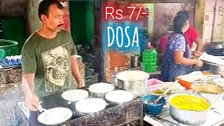 ₹7 RUPEES DOSA IN TIRUPATI  Cheapest brake fast  Tirupati street food  Indian street food new [upl. by Adranoel14]