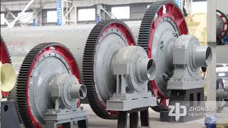 Ball Mill Working Processing Video [upl. by Latihs202]