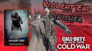 Violent End Finishing Move LIMITED TIME SCREAM OPERATOR BUNDLE  Black Ops Cold War  Season 6 [upl. by Madison]