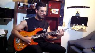 Level 42  Lessons in Love  Bass Cover [upl. by Lonnard]