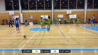 Veyrier  Massagno u18national VEYRIER VS BC DIVAC [upl. by Kilbride]