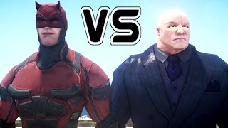 DAREDEVIL VS KINGPIN  EPIC BATTLE [upl. by Salahcin]