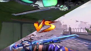 Overdrive Blade VS RGX Blade VALORANT Best Knife Skins [upl. by Esidarap]