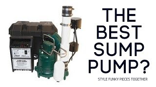 The Best Sump Pump  An Engineers Review [upl. by Drobman972]