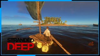 Mi primera barca casi la pierdo 13  Stranded deep Gameplay Español [upl. by Anuaik]