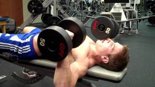 How To Dumbbell Chest Press [upl. by Atilrep]