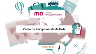 Curso de Recepcionista de Hotel  MasterD [upl. by Namra633]