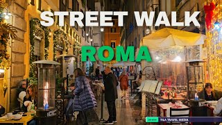 street Restaurants in Rom Italy [upl. by Bille]