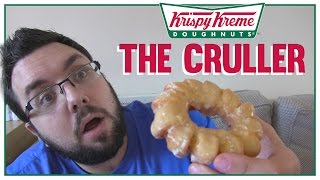 Krispy Kreme The Cruller Review Glazed Cake [upl. by Jodee]