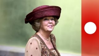 Queen Beatrix makes farewell address on eve of abdication [upl. by Ecirted]