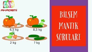 BİLSEM ÇOCUKLAR İÇİN AKIL OYUNLARI 20 MANTIK SORUSU [upl. by Furiya]