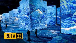 Carrières de Lumières Una galería de arte inmersiva en una antigua cantera [upl. by Eylsel581]