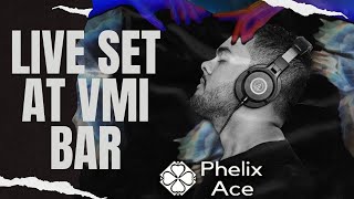 PHELIX ACE at VMI Bar Paramaribo HouseTechnoBigroomPeaktime Techno [upl. by Ecitnerp]