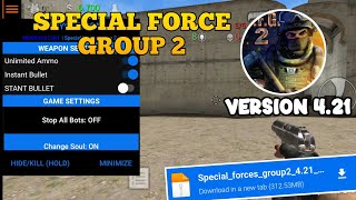 NEW UPDATE SPECIAL FORCE GROUP 2 MOD MENU APK V421 UNLIMITED AMMO [upl. by Yannodrahc]