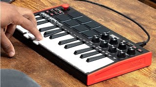 AKAI Professional MPK Mini MK3 25 Key USB MIDI Keyboard Controller Review Great Keyboard [upl. by Edas]