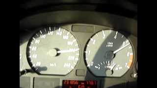 Bmw 325Ci E46 25 M54 170hp Autobahn Acceleration Test Germany Highway [upl. by Polash]