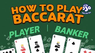 How to play baccarat [upl. by Bennion]