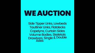 Trailers On Auction  NUco Auctioneers [upl. by Hatty]