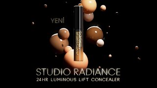 YENİ STUDIO RADIANCE 24HR LUMINOUS LIFT CONCEALER  � Cilt Bakım İçerikli Serum Kapatıcı [upl. by Lucie629]