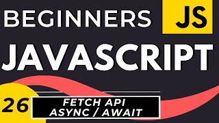 Callbacks Promises Async Await  JavaScript Fetch API Explained [upl. by Anilesor342]