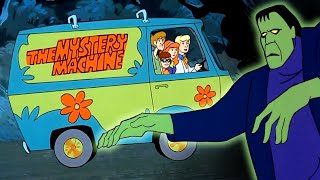 Scooby Doo Mystery Machine Ambience  Haunted Woods Thunder Rain Motor Wind Sounds Music [upl. by Ykroc979]