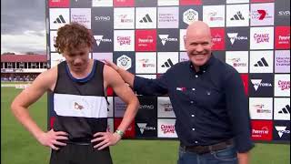 2024 Stawell Gift Bill McManus Backmarkers 400m  1st Dash Muir 23m 2nd H Downes 21m 3rd H Kerr 7m [upl. by Pleione]