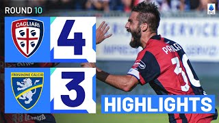 CAGLIARIFROSINONE 43  HIGHLIGHTS  Unreal scenes in Sardinia  Serie A 202324 [upl. by Jezabella433]